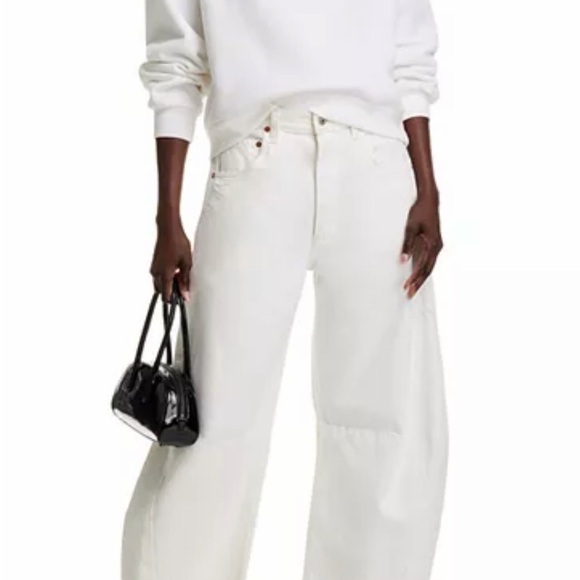 Rails Sava Crochet V-Neck Sweater 100% Cotton | Ivory Multicolor Crochet | Sz M - Picture 2 of 8